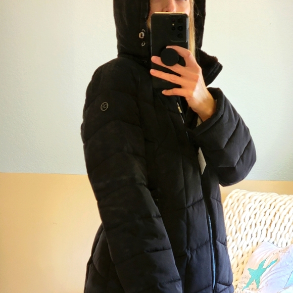 NWT- Calvin Klein Repel Puffer Coat- Medium - Picture 3 of 11